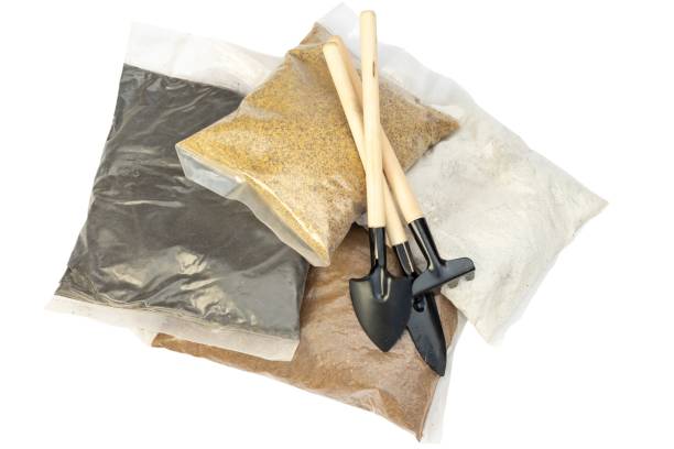 Neem cake powder used in container gardening to prevent soil pests and fungal issues through early, preventive plant care