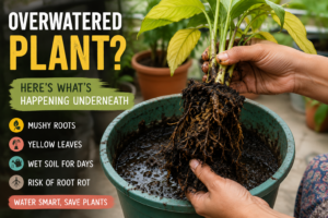 Why Overwatering Happens Even When Soil Looks Dry in Container Plants